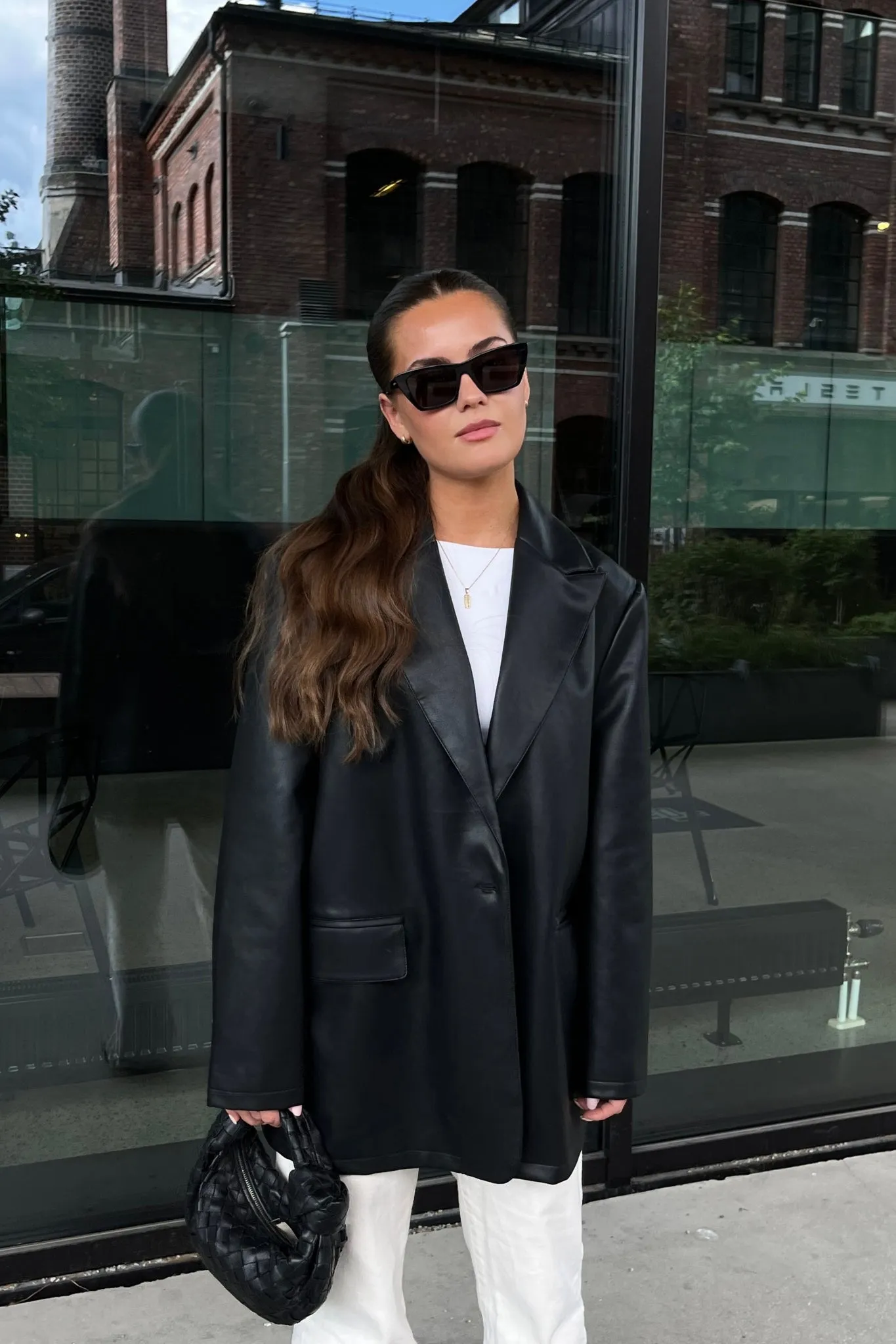 Jerry Leather Blazer