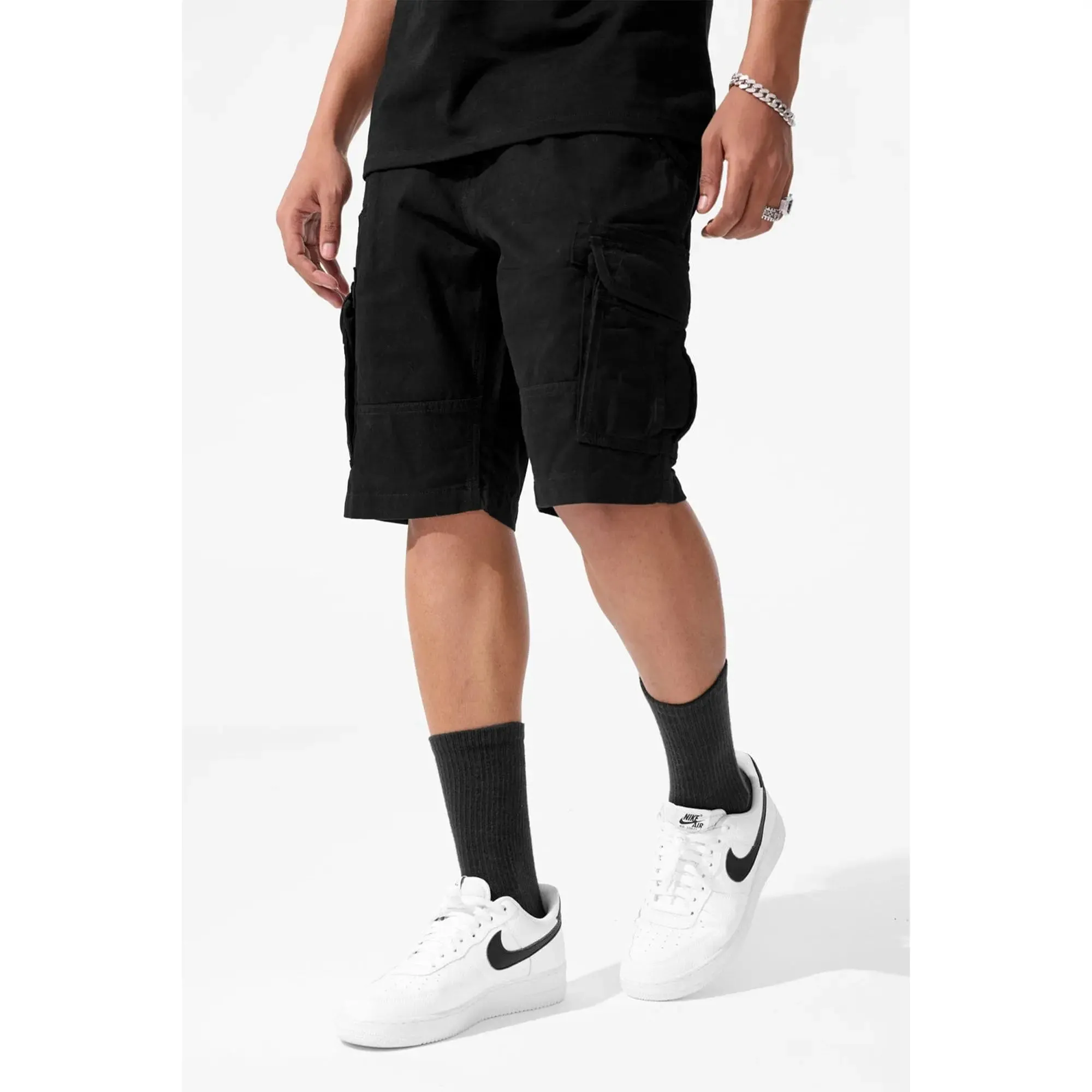 Jordan Craig Men OG Xavier Cargo Shorts (Black)