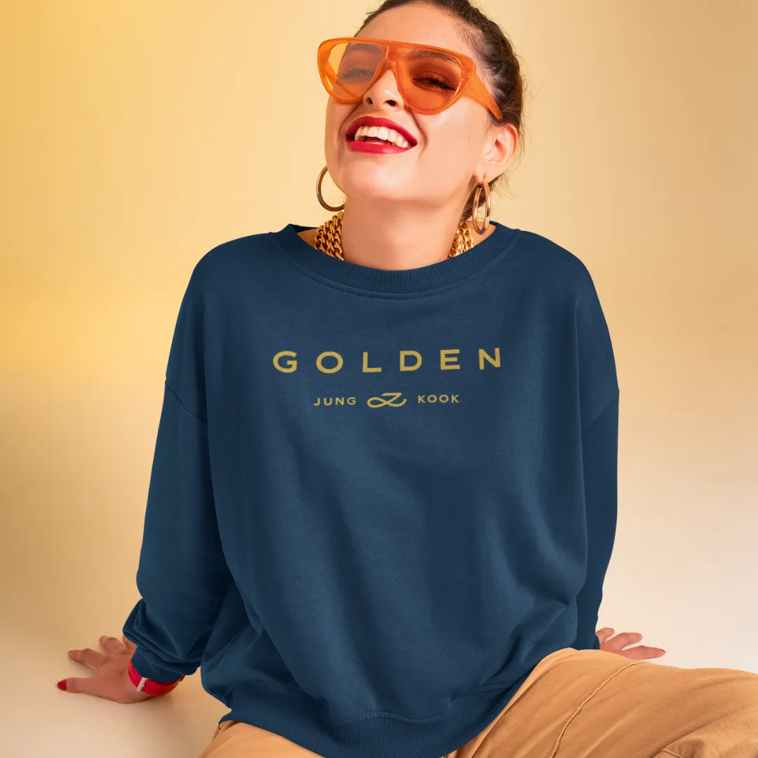 Jung Kook Golden Album Crewneck Sweatshirt