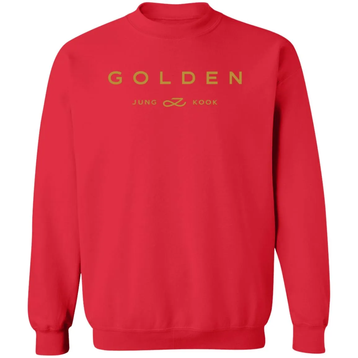 Jung Kook Golden Album Crewneck Sweatshirt