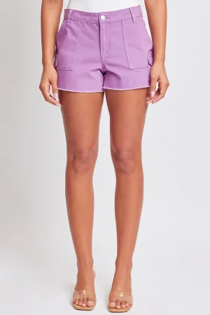 Junior High-Rise Flap Pocket Cargo Short, Pack of 12