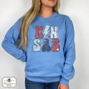 Kansas Retro Sketch