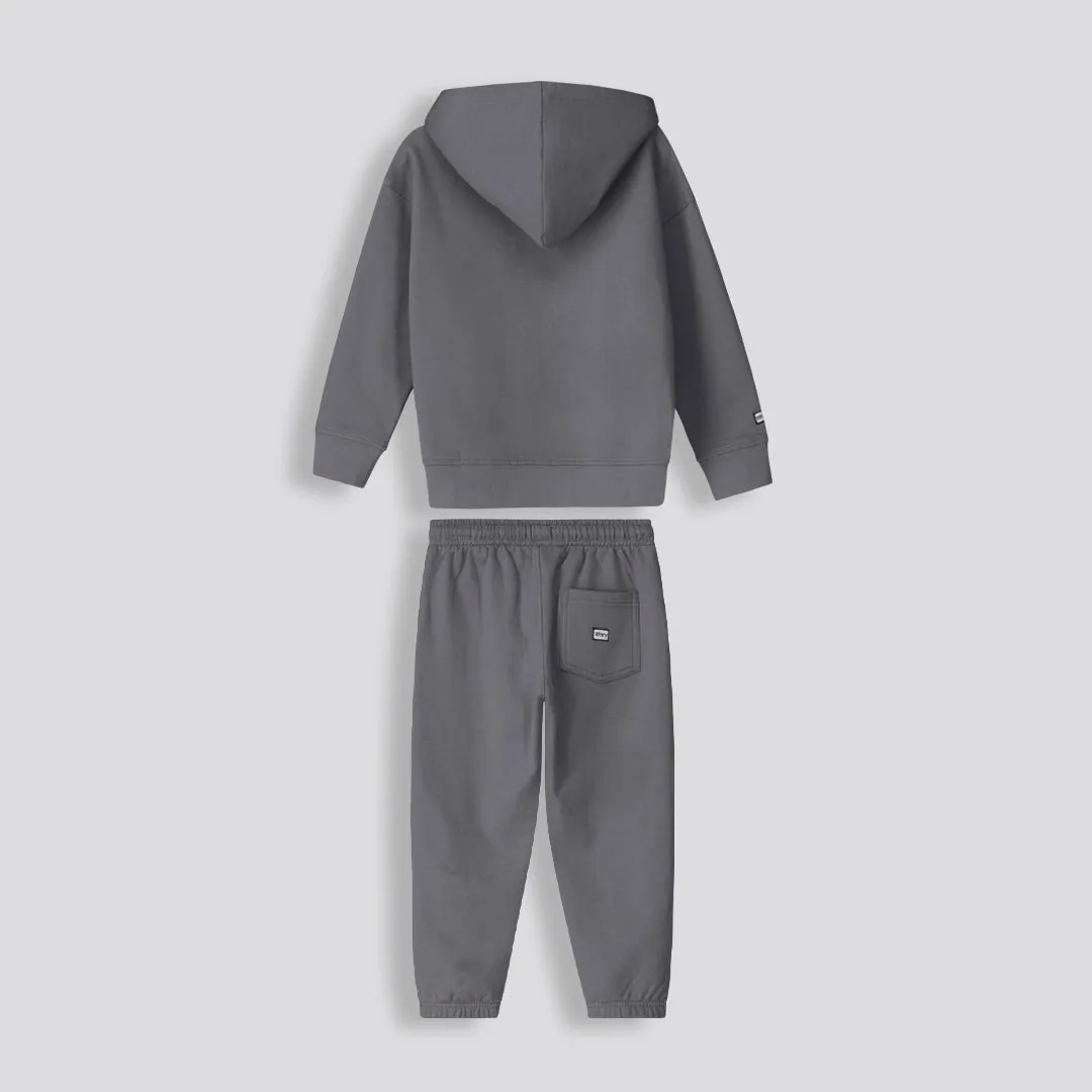 Kids Statement Track Pants _ 159750 _ Charcoal