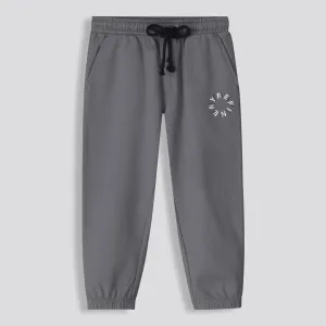 Kids Statement Track Pants _ 159750 _ Charcoal