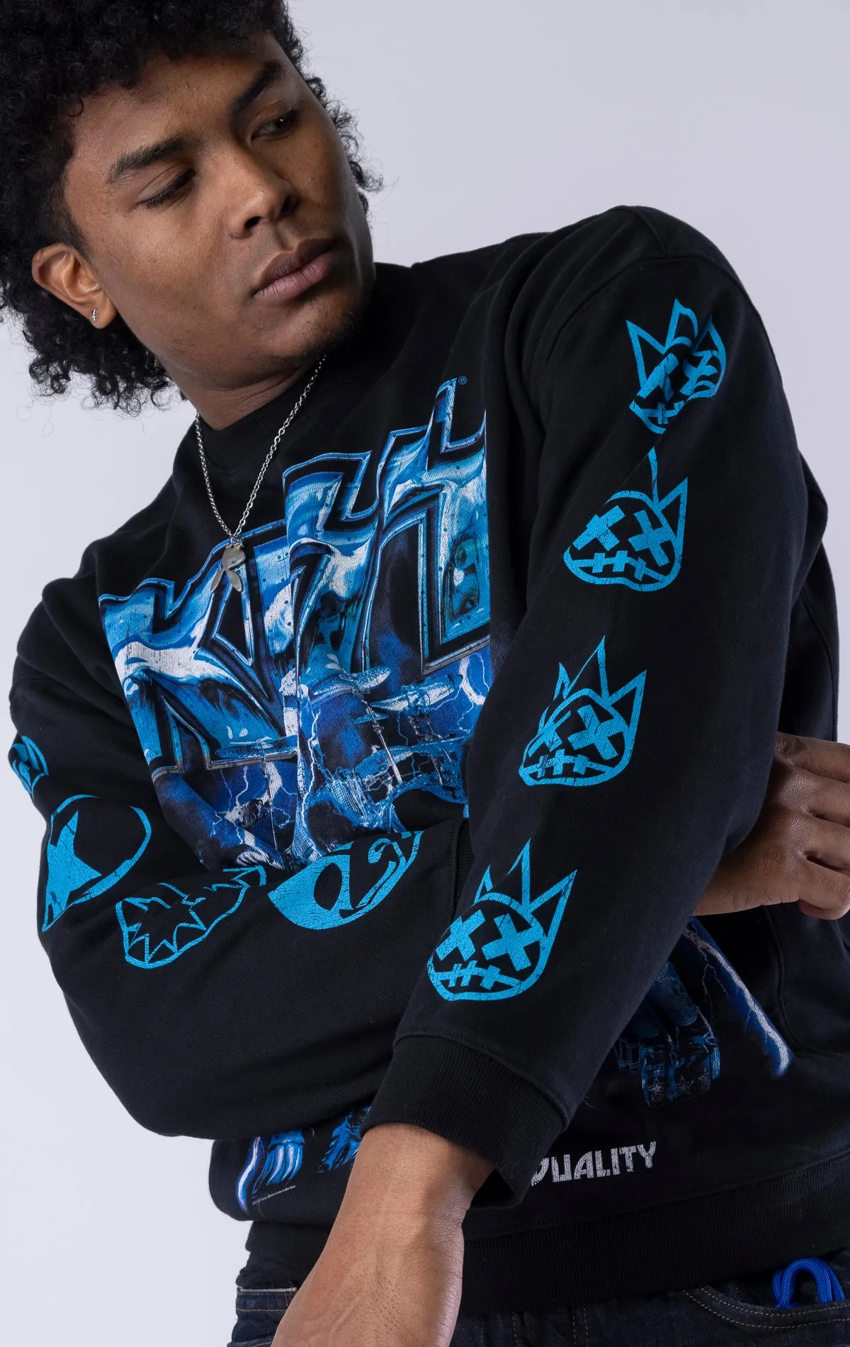 Kiss Fleece Sweatshirt