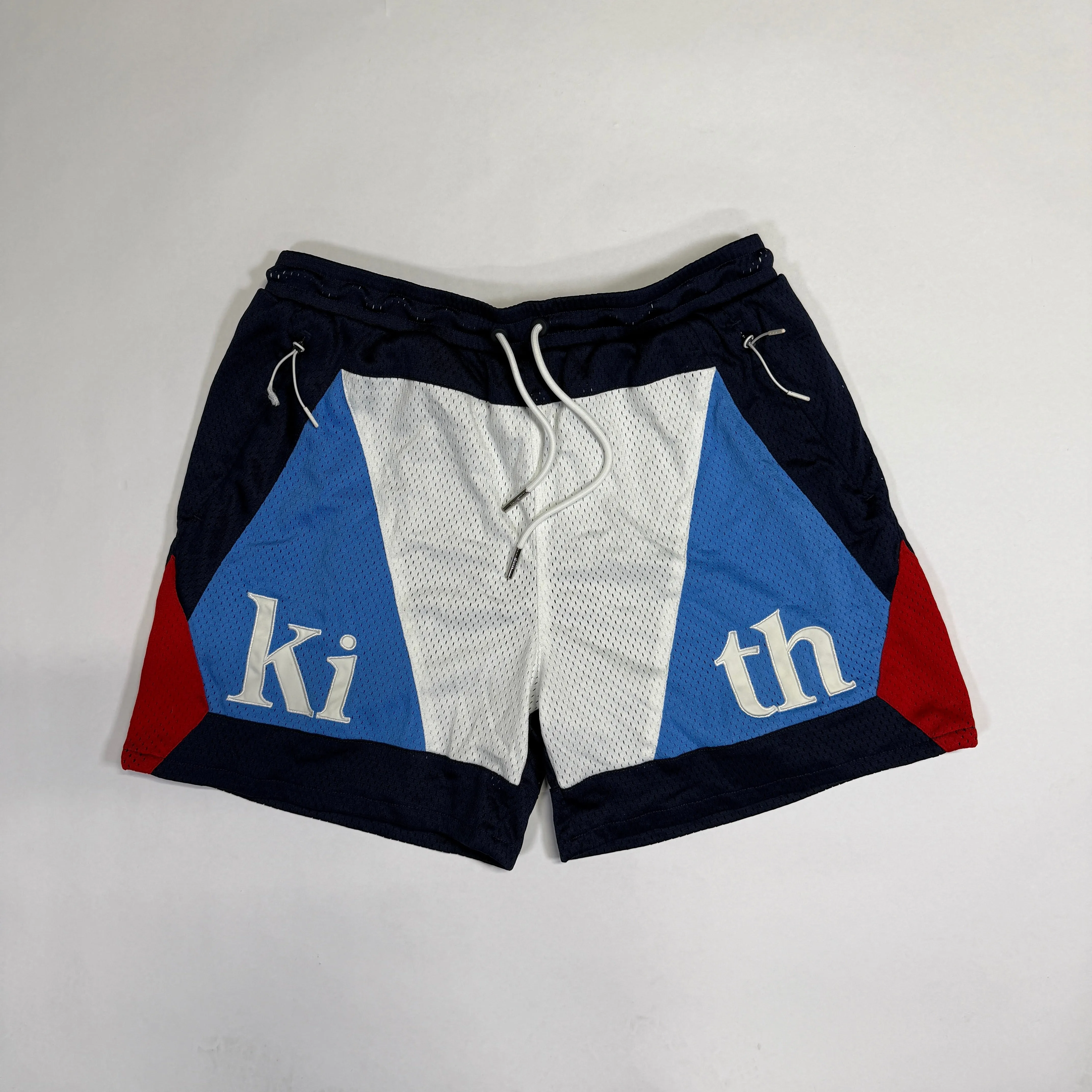 Kith Turbo Mesh Short Navy/Red/White