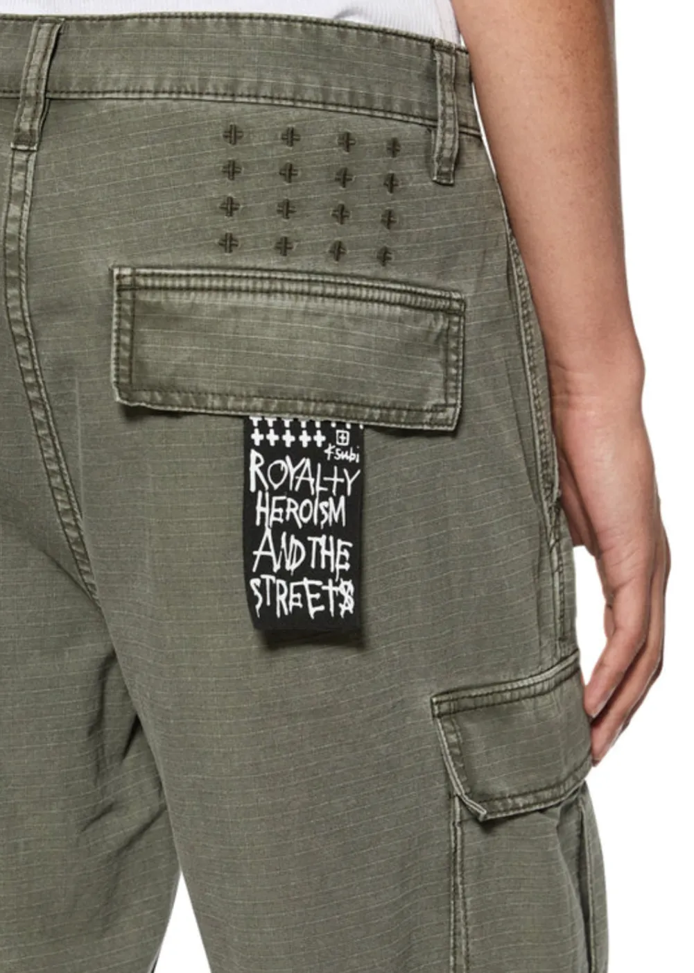 KSUBI Fugitive Cargo Short - Forest Green