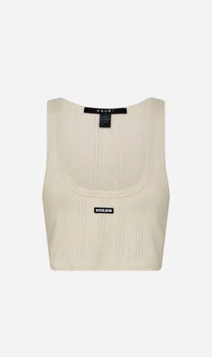 Ksubi | Sott Origin Crop Tank - White