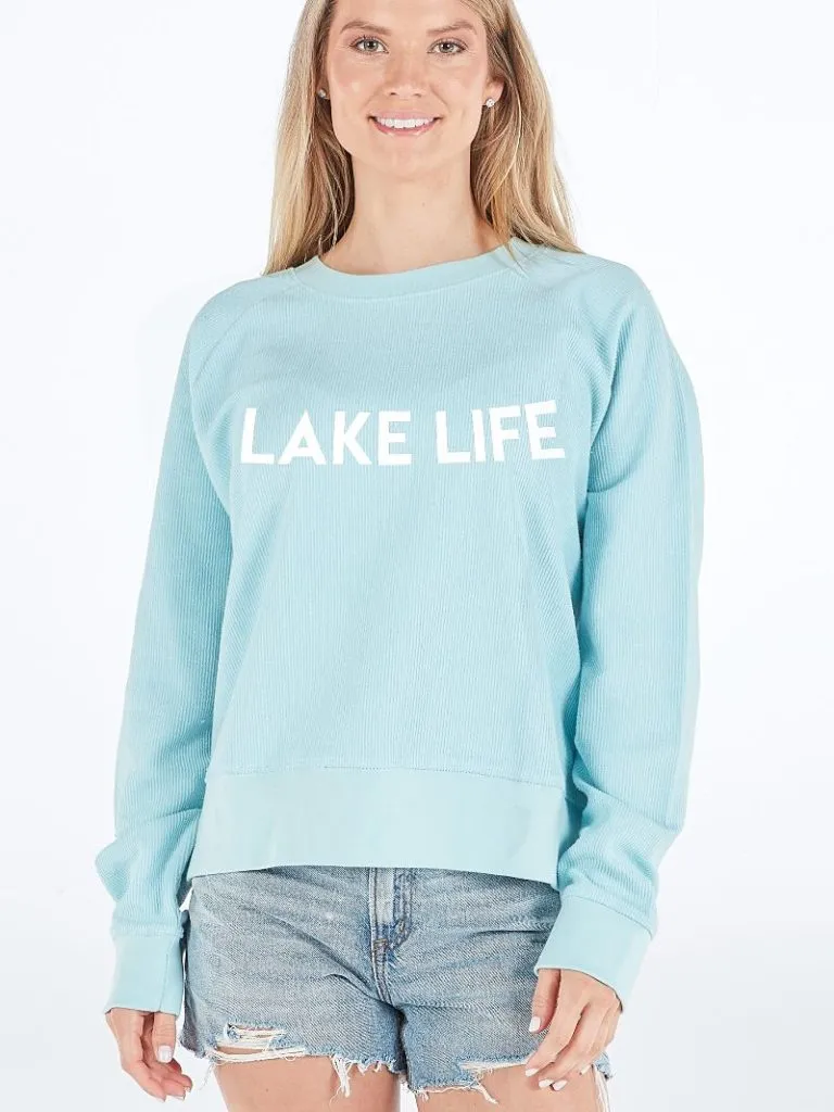 'Lake Life' Crewneck Pullover by Simply Southern