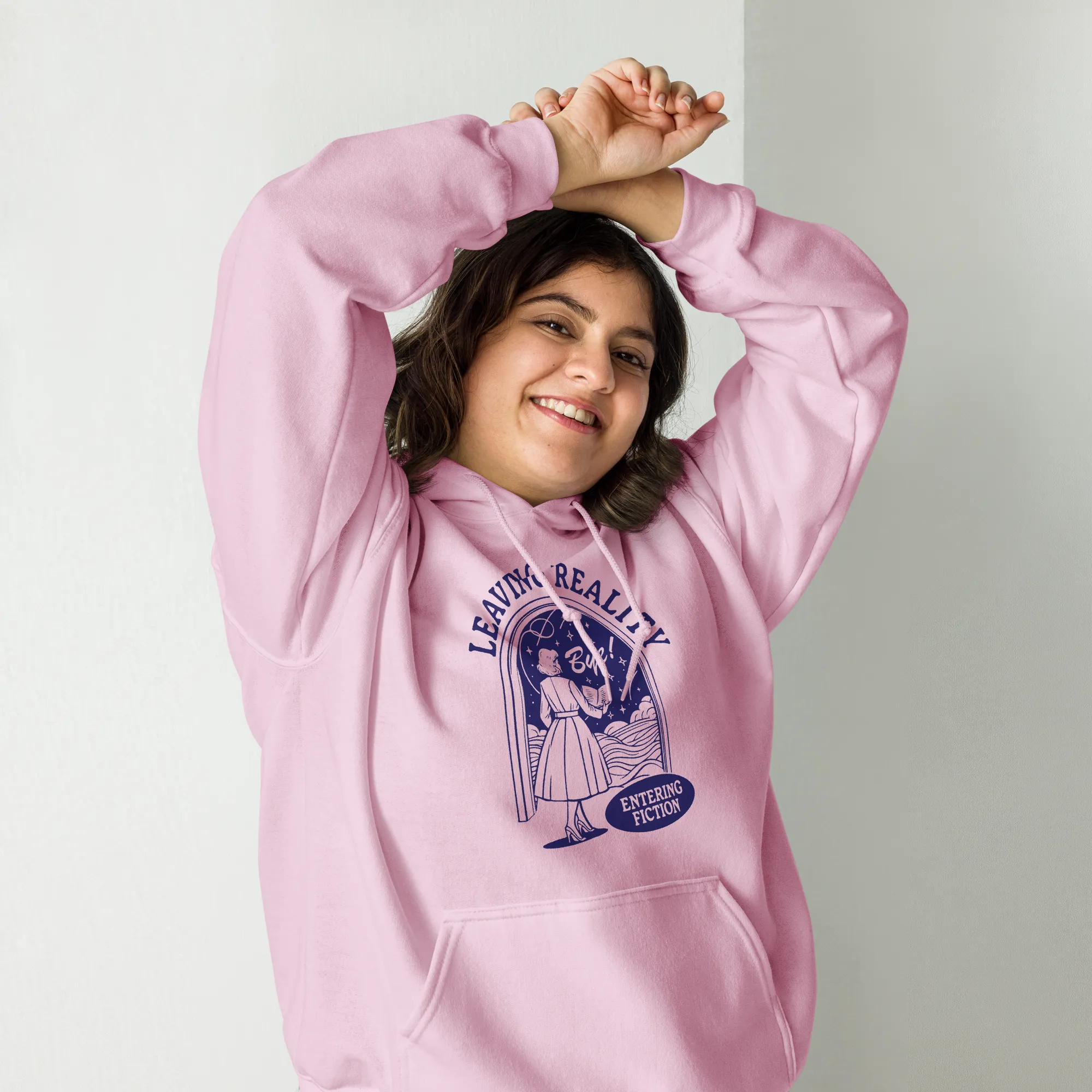 Leaving Reality Entering Fiction Hoodie