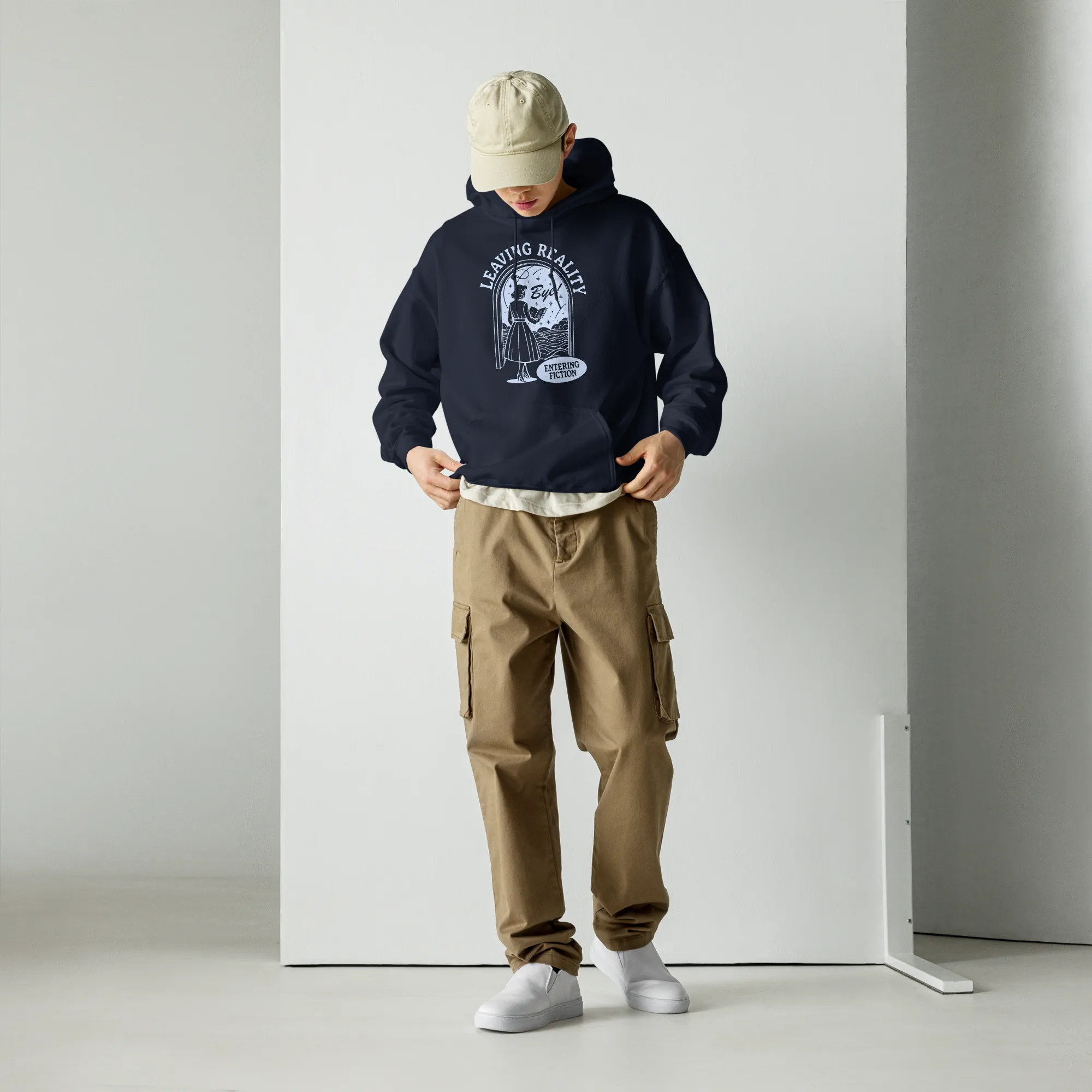 Leaving Reality Entering Fiction Hoodie