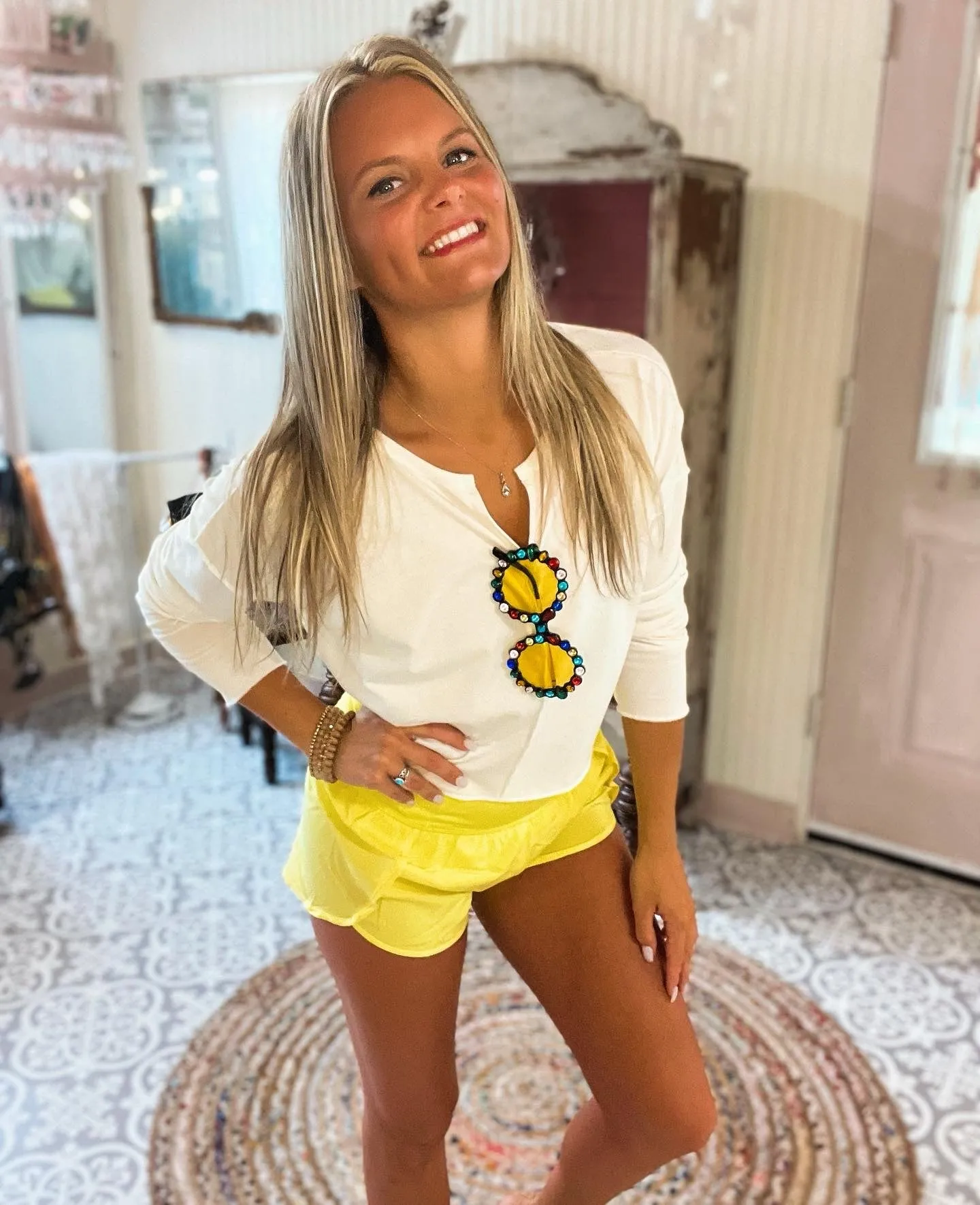 Lemon Athletic Shorts