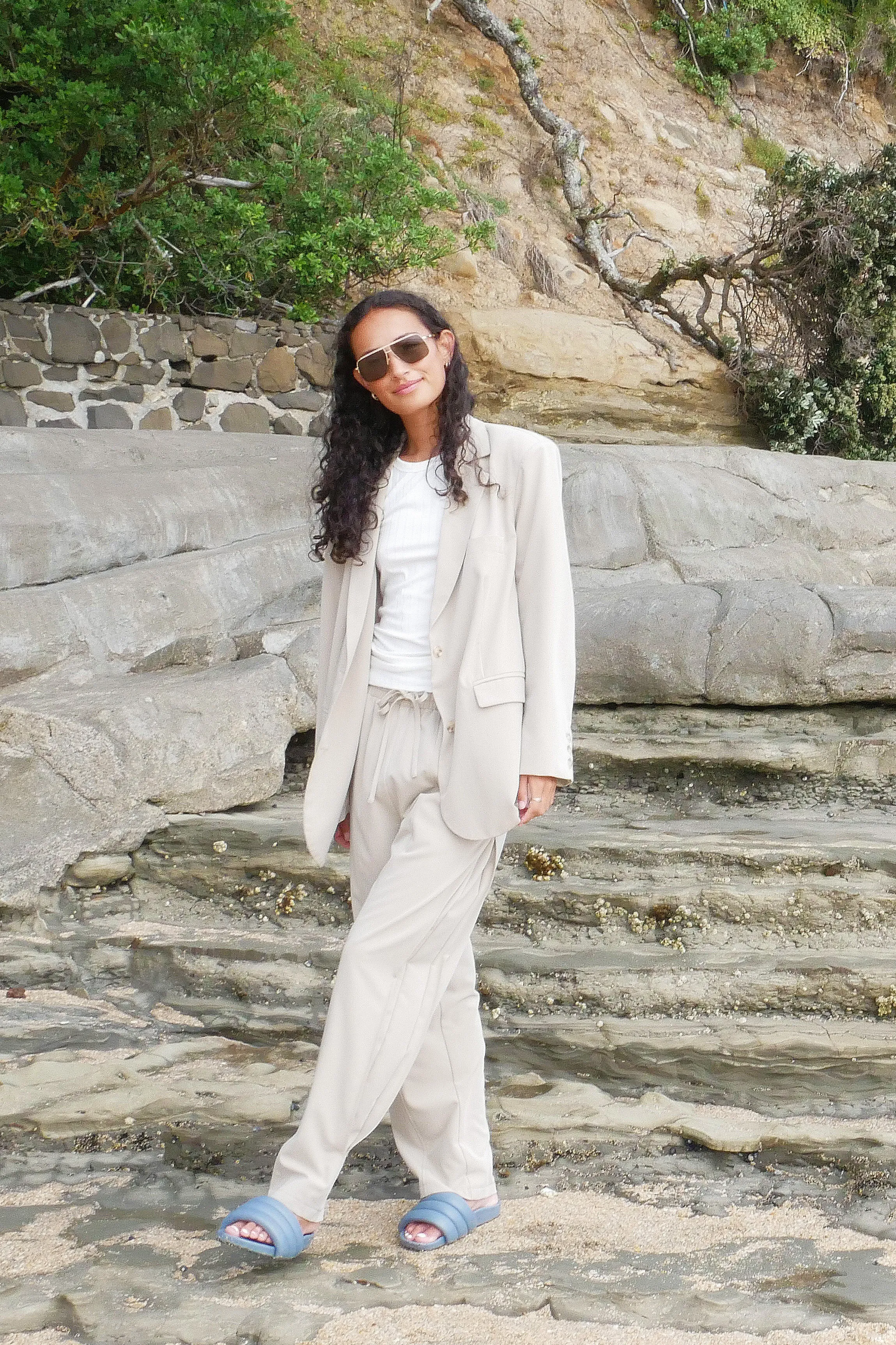Leo   Be Oversized Blazer | Camel
