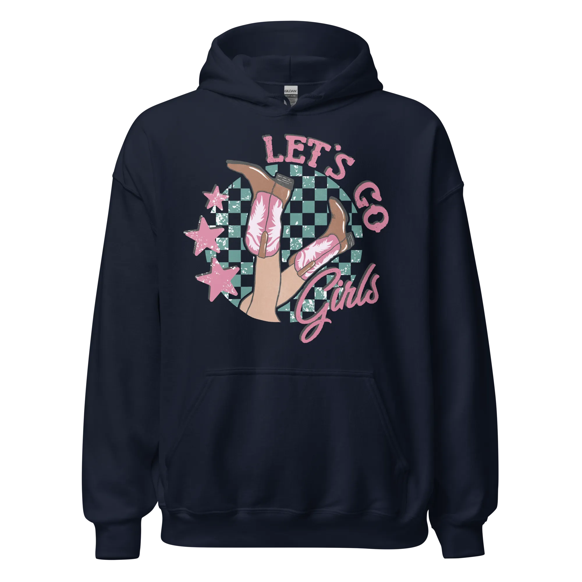 Let's Go Girls Cowgirl Hoodie