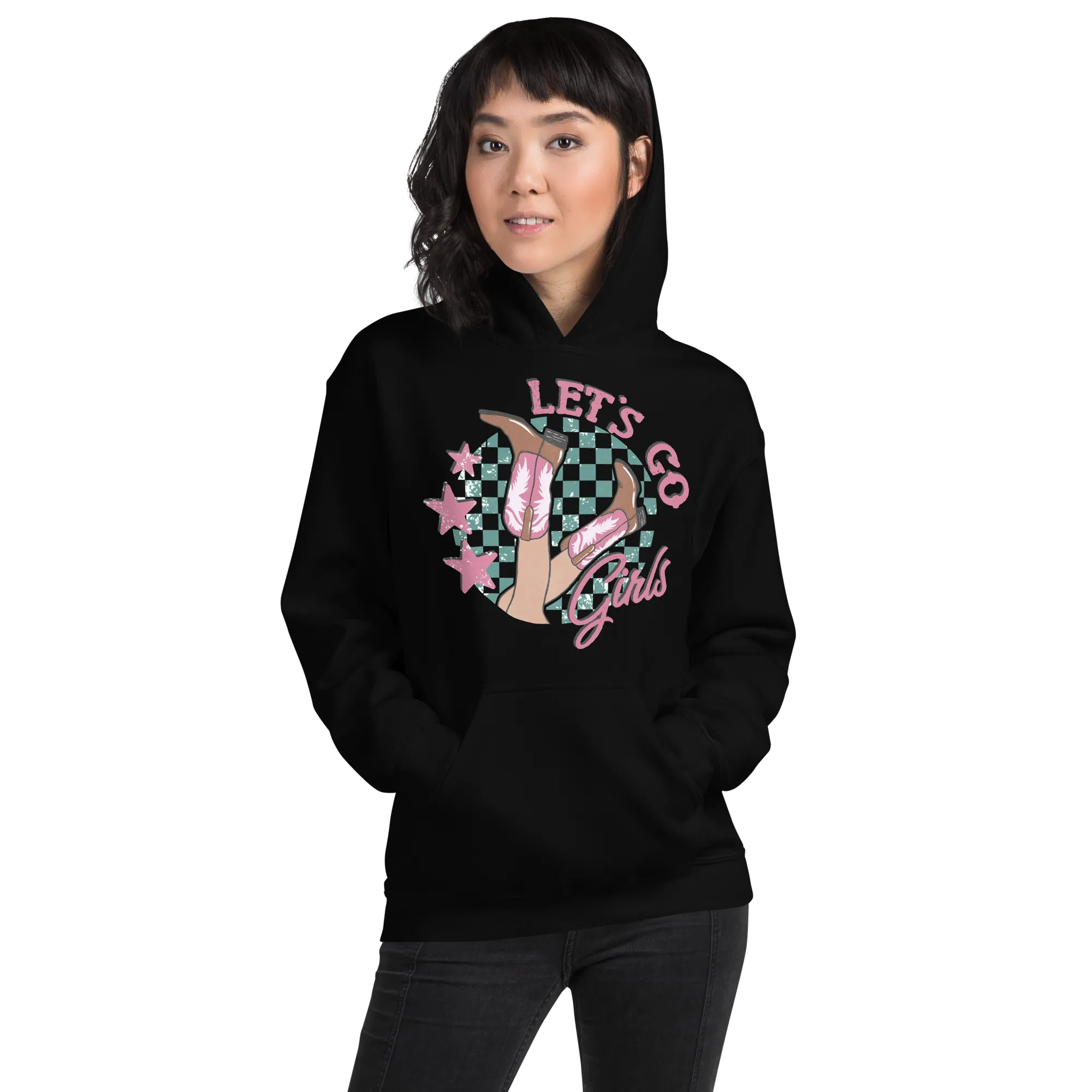 Let's Go Girls Cowgirl Hoodie
