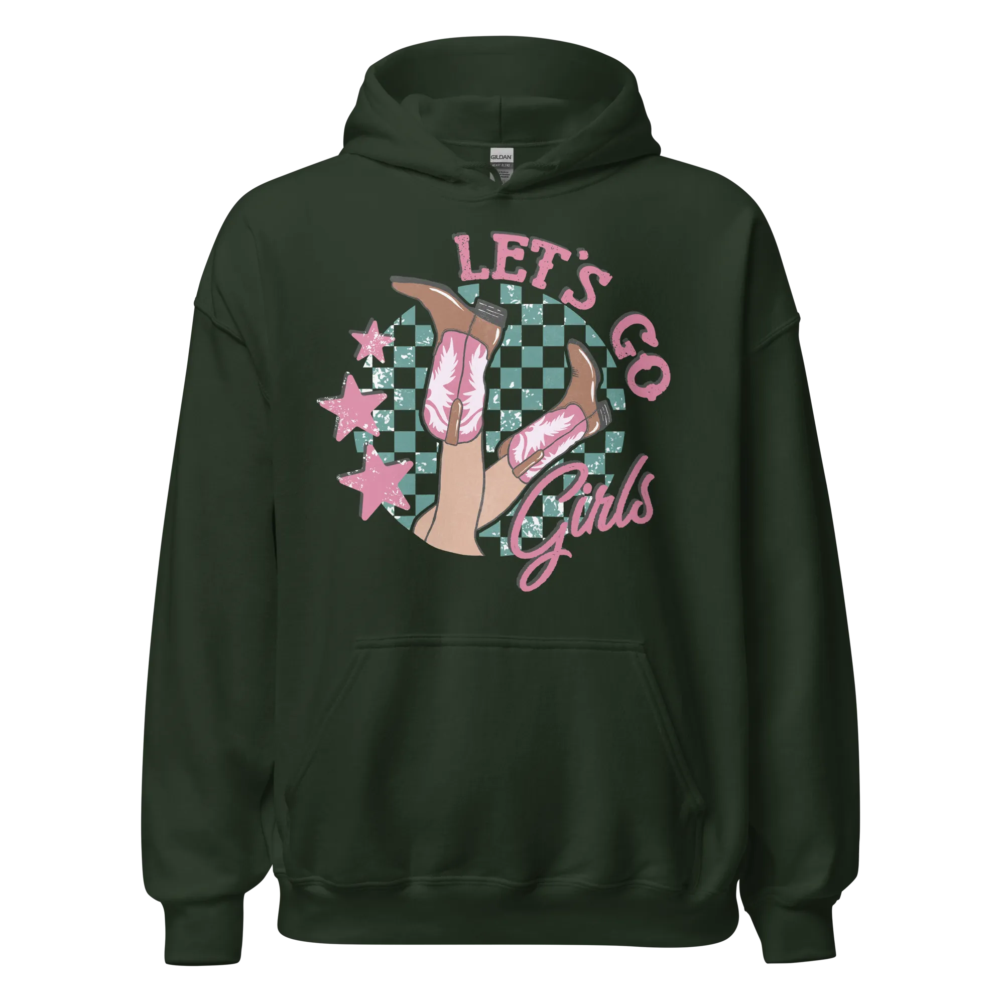 Let's Go Girls Cowgirl Hoodie