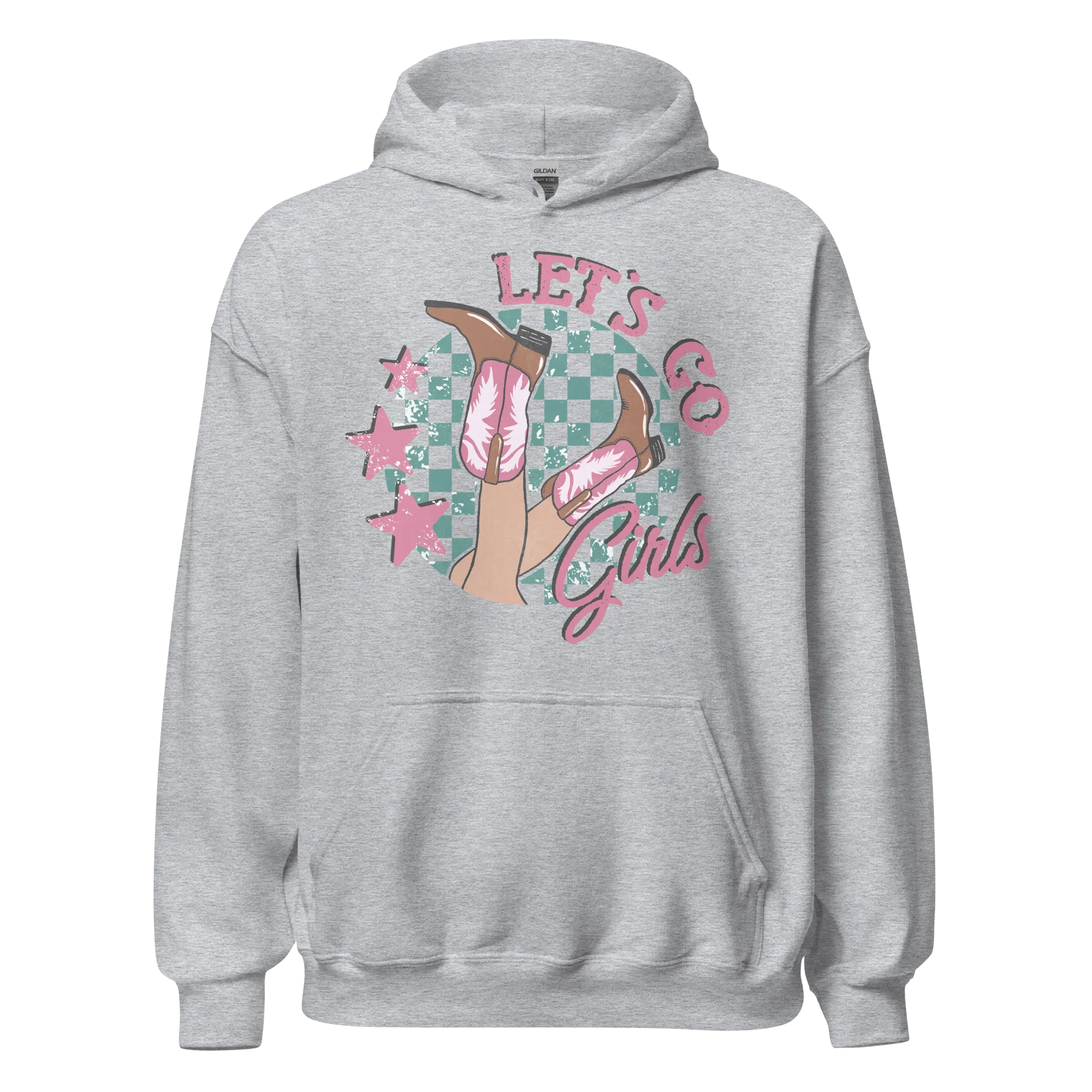 Let's Go Girls Cowgirl Hoodie