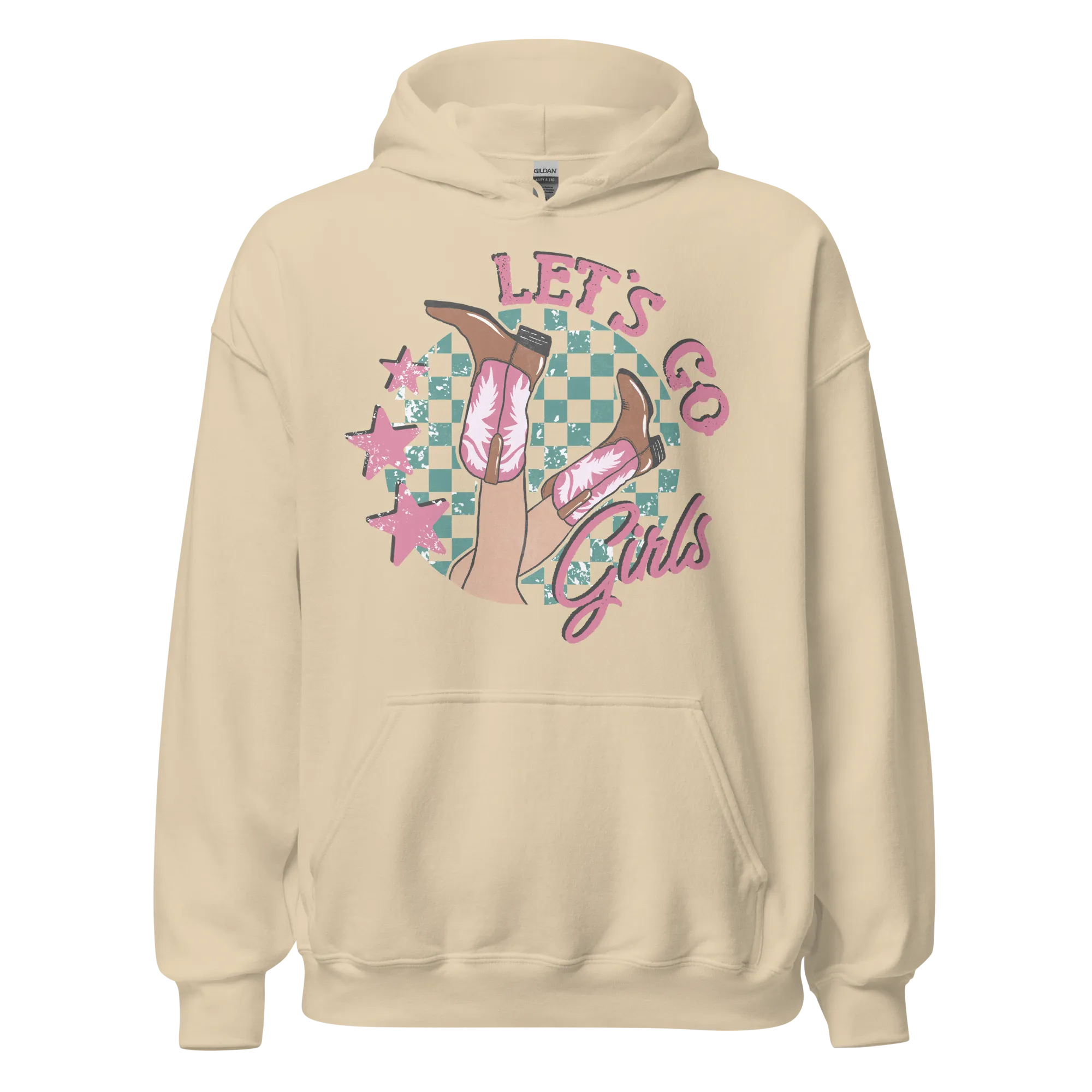 Let's Go Girls Cowgirl Hoodie