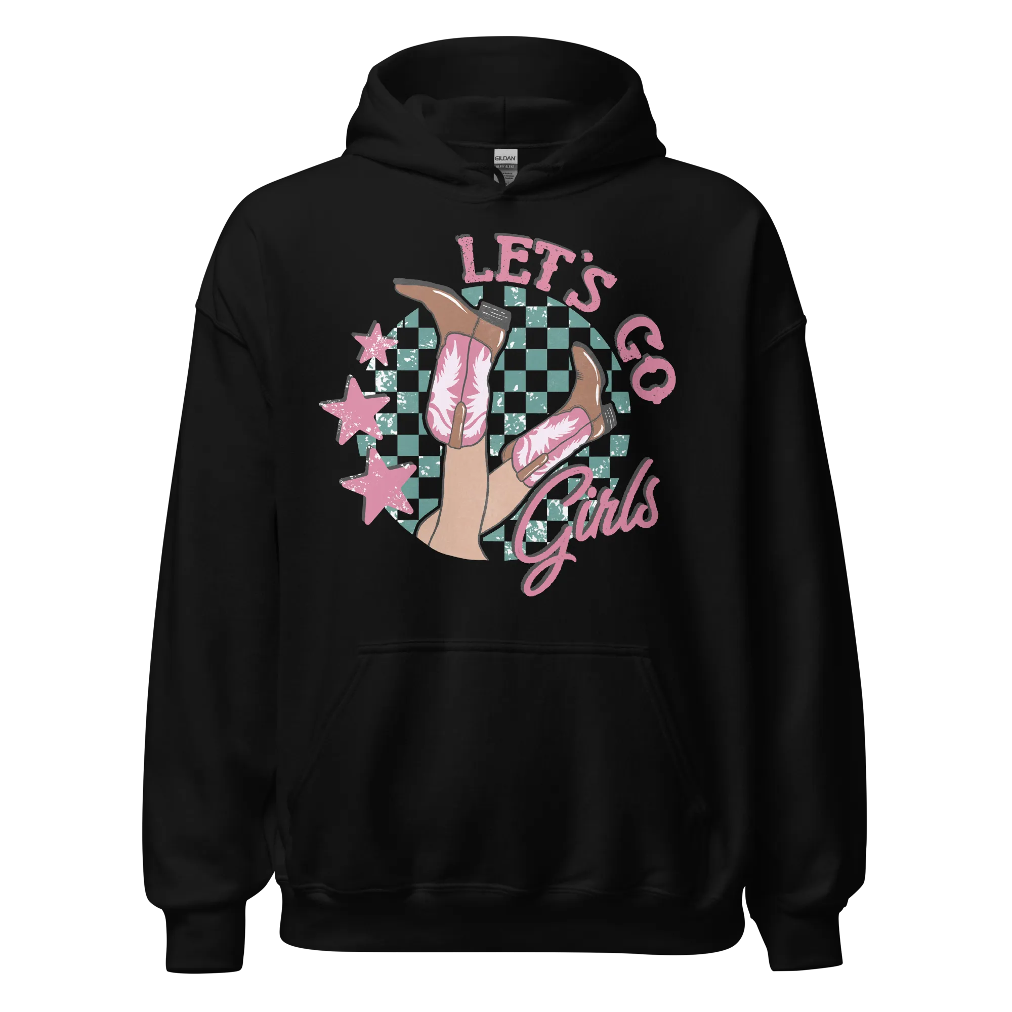 Let's Go Girls Cowgirl Hoodie