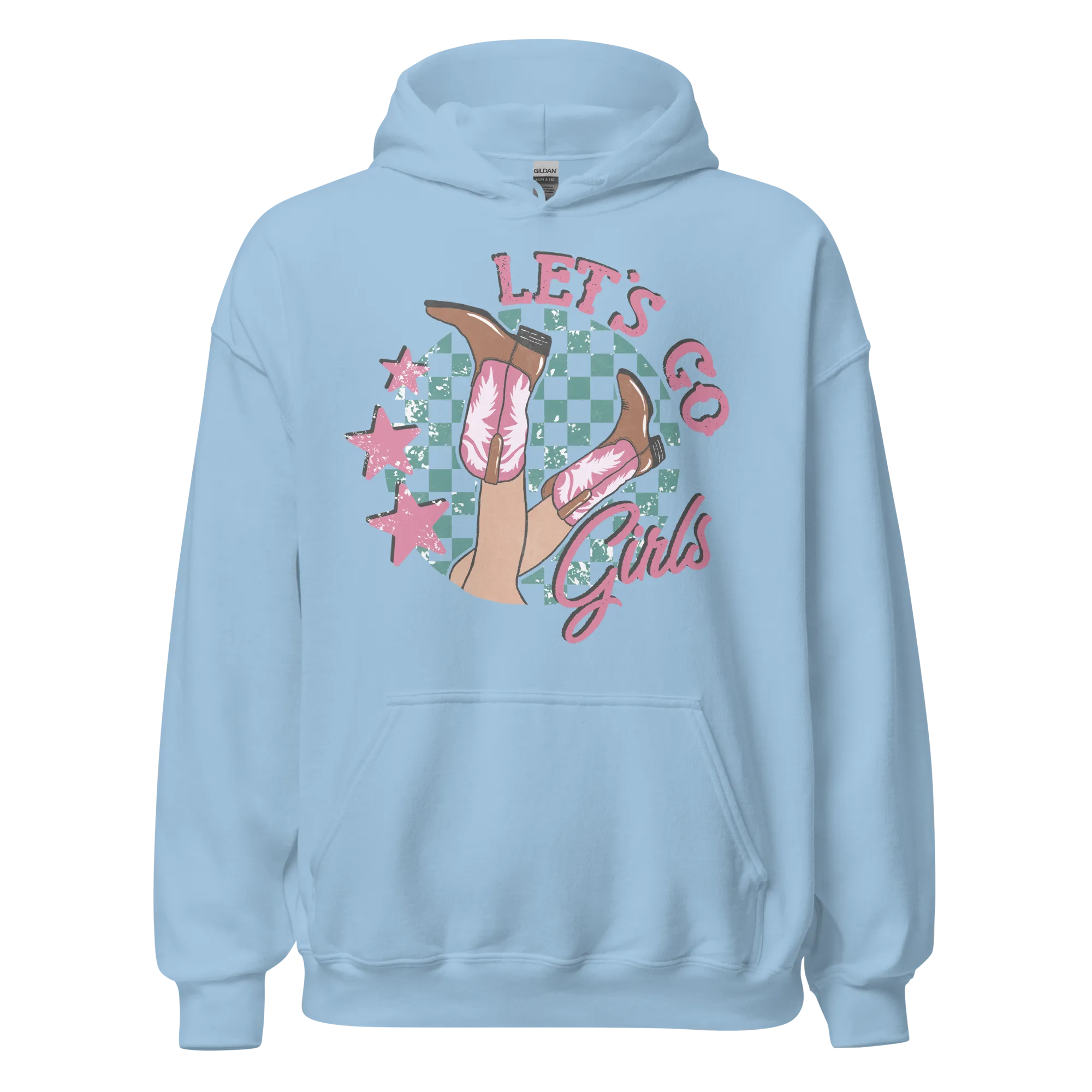 Let's Go Girls Cowgirl Hoodie
