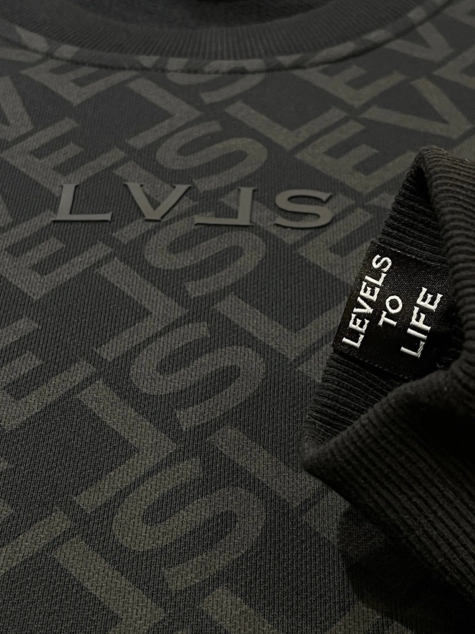 LEVELS SIGNATURE OVERSIZED CREWNECK | BLVCK DIAMOND