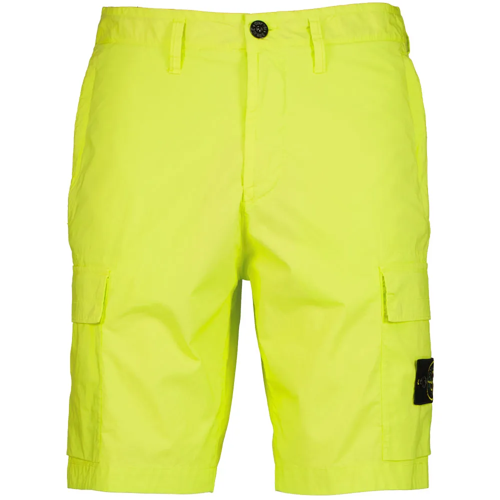 Light Stretch Cotton Cargo Bermudas