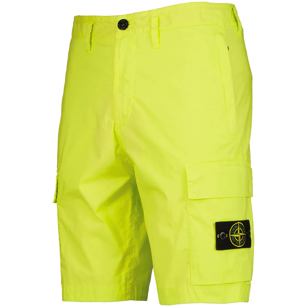Light Stretch Cotton Cargo Bermudas