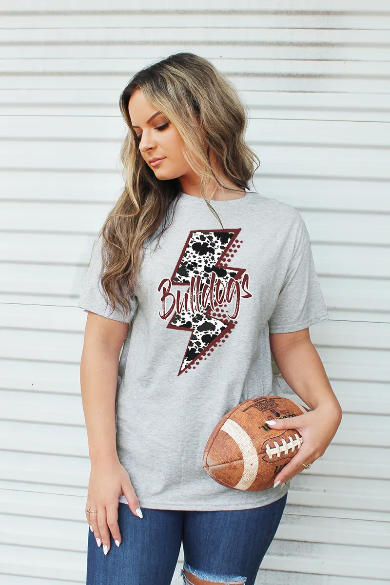 Lightning Strike Bulldogs Ultra Cotton Adult T-Shirt