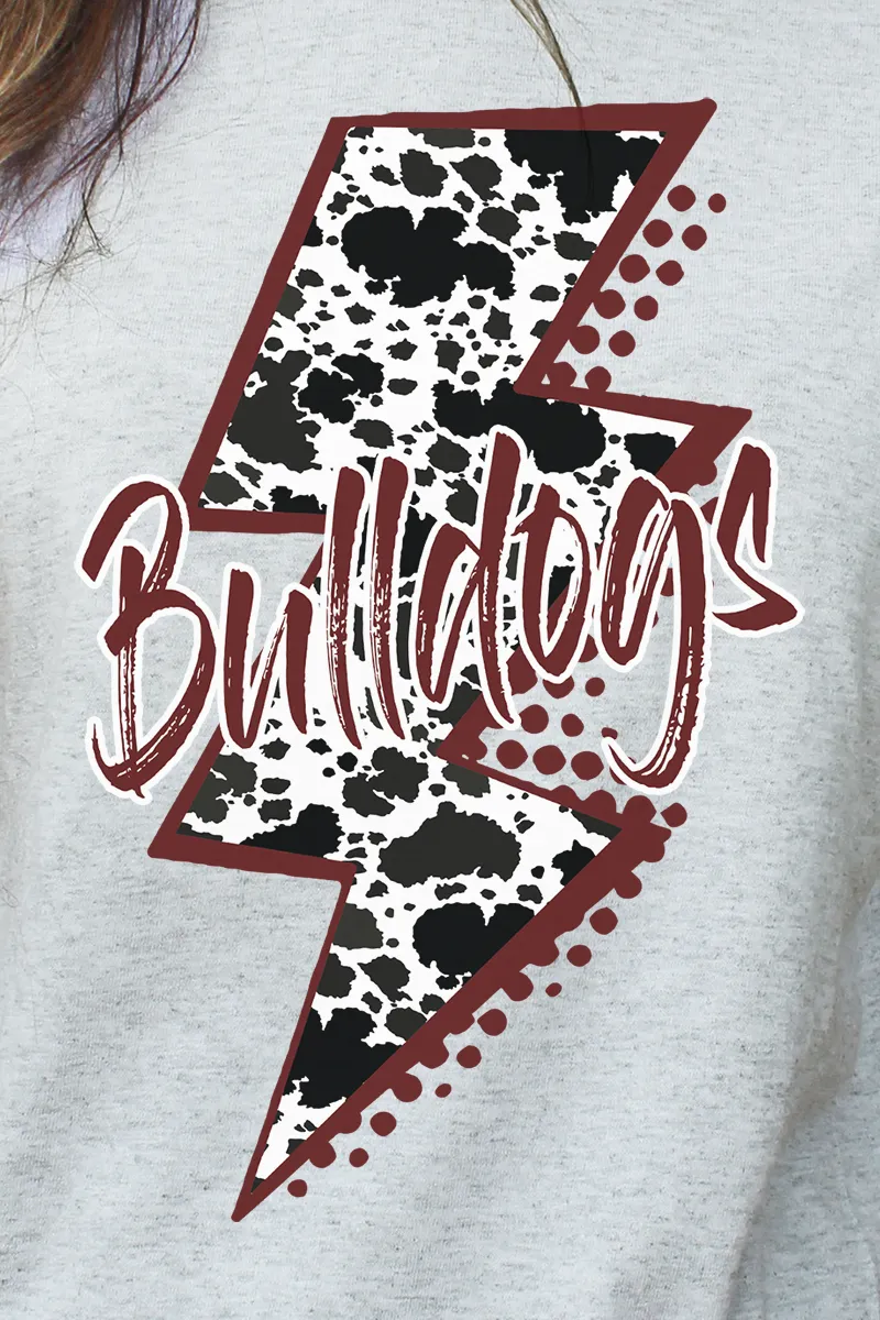 Lightning Strike Bulldogs Ultra Cotton Adult T-Shirt