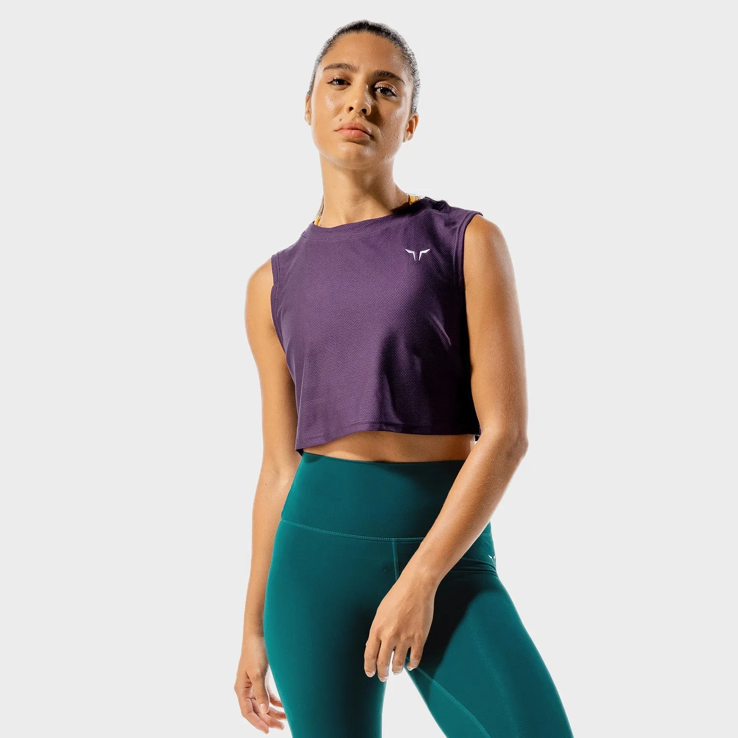 Limitless Crop Top - Purple