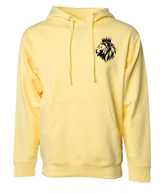 Lion of Judah- Pullover Hoodie with Embroidering