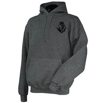Lion of Judah- Pullover Hoodie with Embroidering