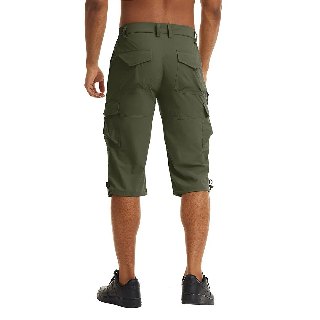 Logan - Men's Hiking Shorts 3/4 Quick-Dry Cargo Shorts