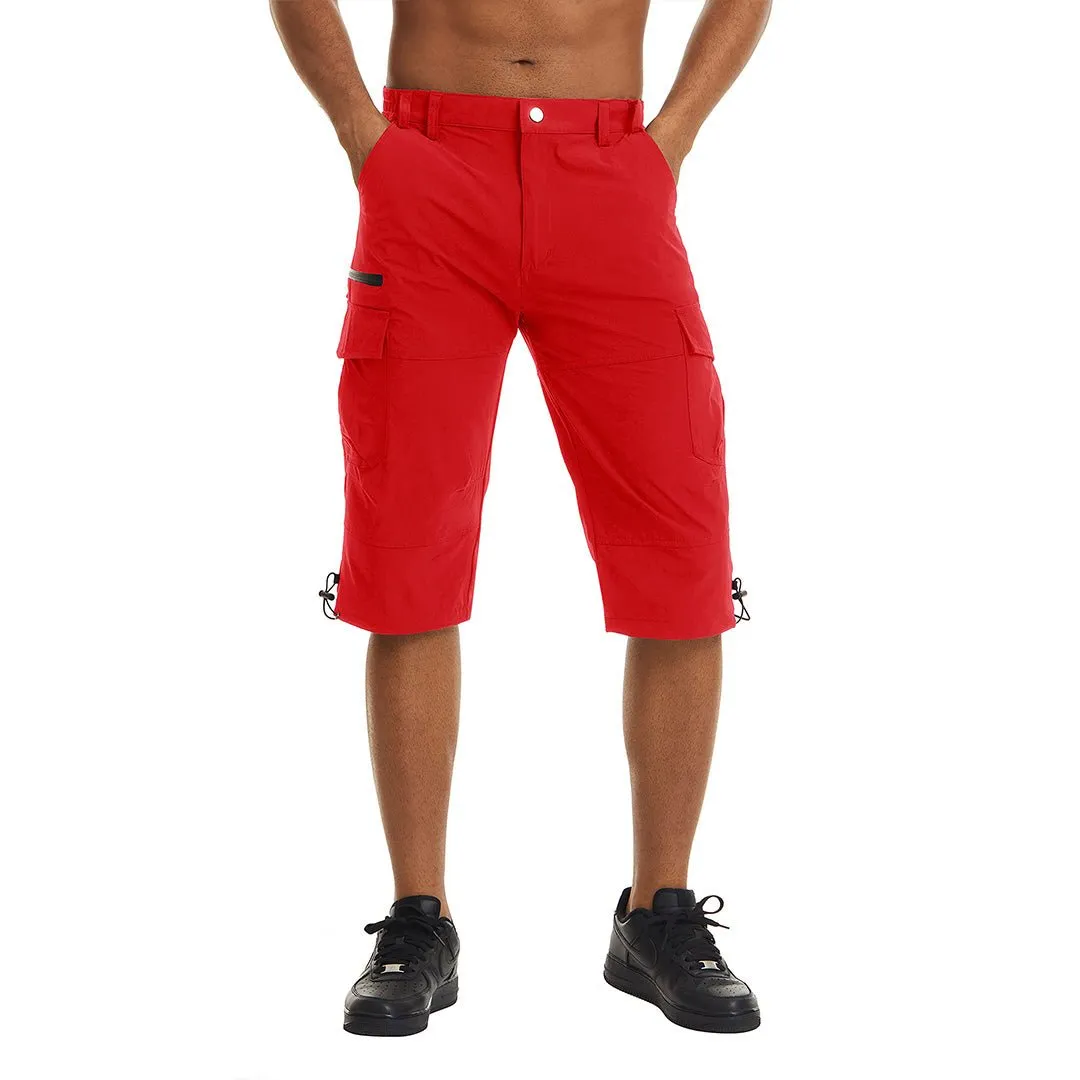 Logan - Men's Hiking Shorts 3/4 Quick-Dry Cargo Shorts