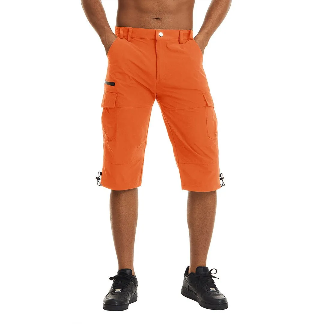 Logan - Men's Hiking Shorts 3/4 Quick-Dry Cargo Shorts