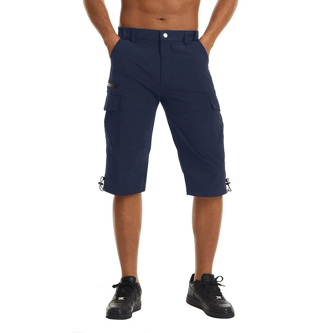 Logan - Men's Hiking Shorts 3/4 Quick-Dry Cargo Shorts