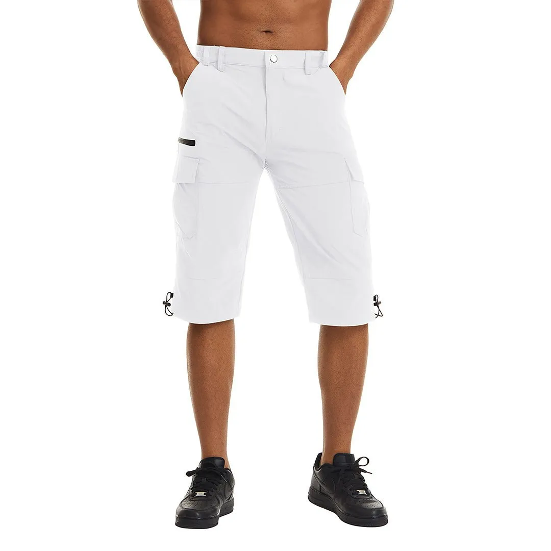 Logan - Men's Hiking Shorts 3/4 Quick-Dry Cargo Shorts