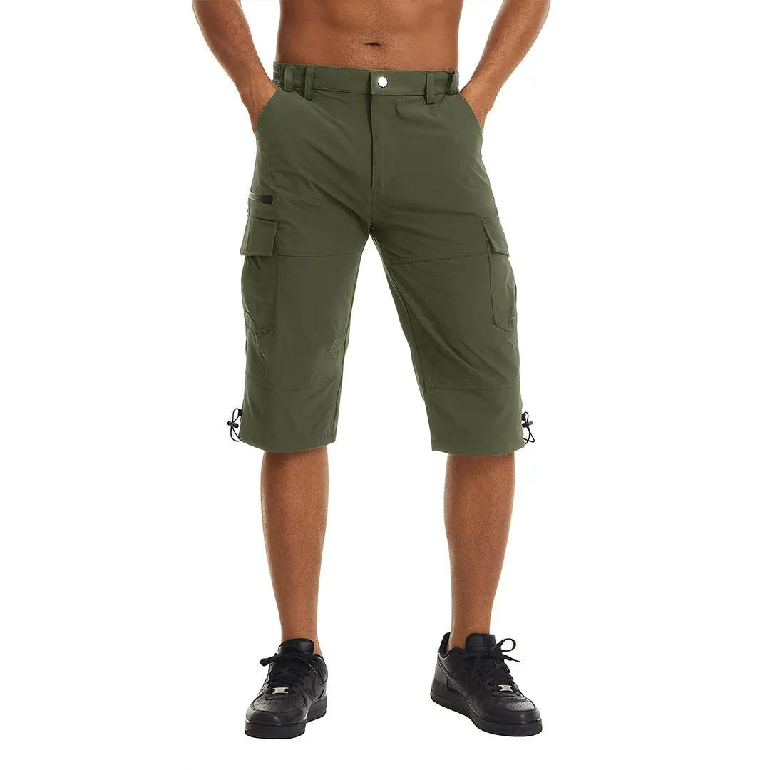 Logan - Men's Hiking Shorts 3/4 Quick-Dry Cargo Shorts