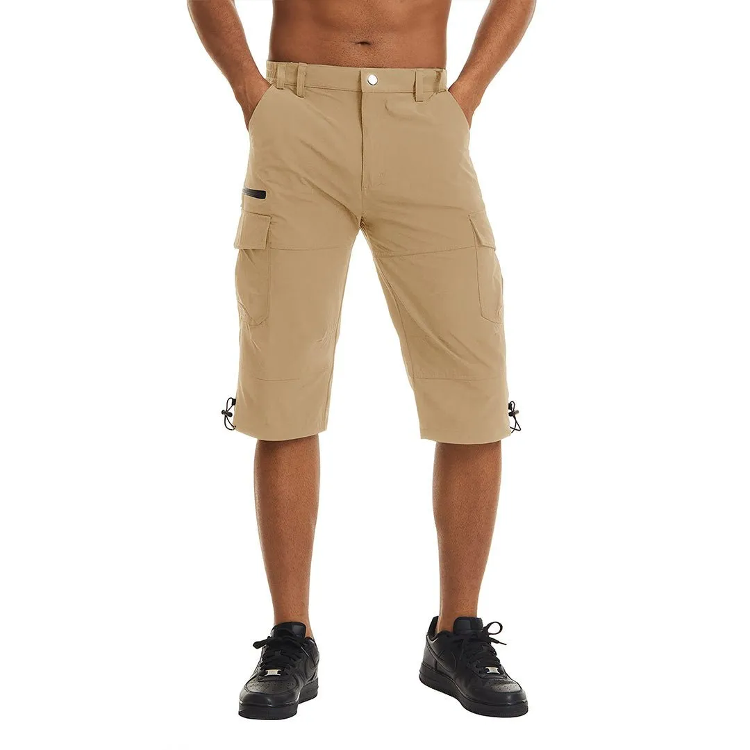 Logan - Men's Hiking Shorts 3/4 Quick-Dry Cargo Shorts