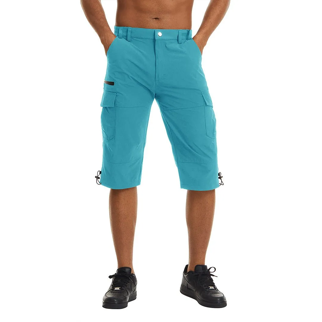 Logan - Men's Hiking Shorts 3/4 Quick-Dry Cargo Shorts