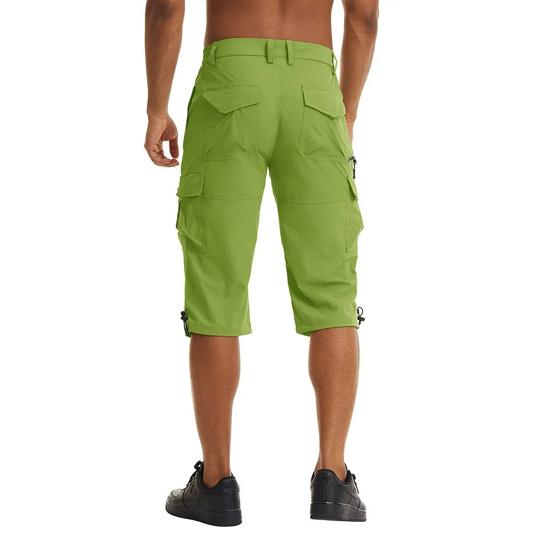 Logan - Men's Hiking Shorts 3/4 Quick-Dry Cargo Shorts