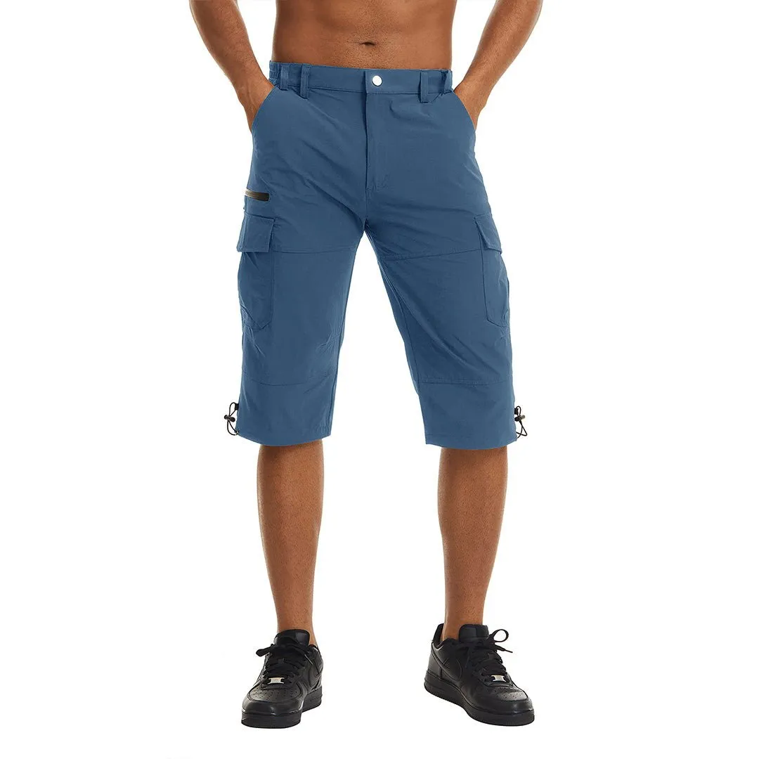 Logan - Men's Hiking Shorts 3/4 Quick-Dry Cargo Shorts