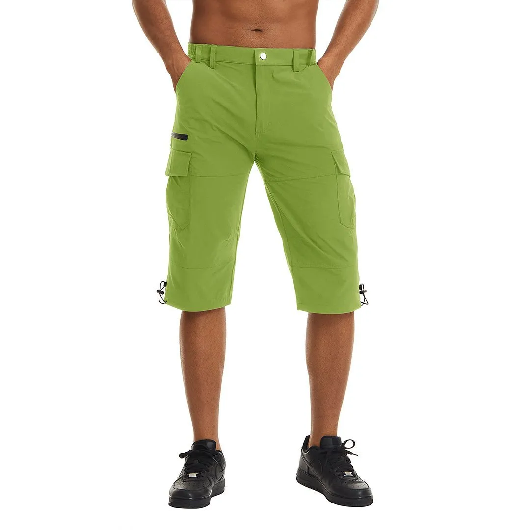 Logan - Men's Hiking Shorts 3/4 Quick-Dry Cargo Shorts