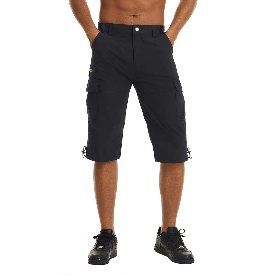 Logan - Men's Hiking Shorts 3/4 Quick-Dry Cargo Shorts