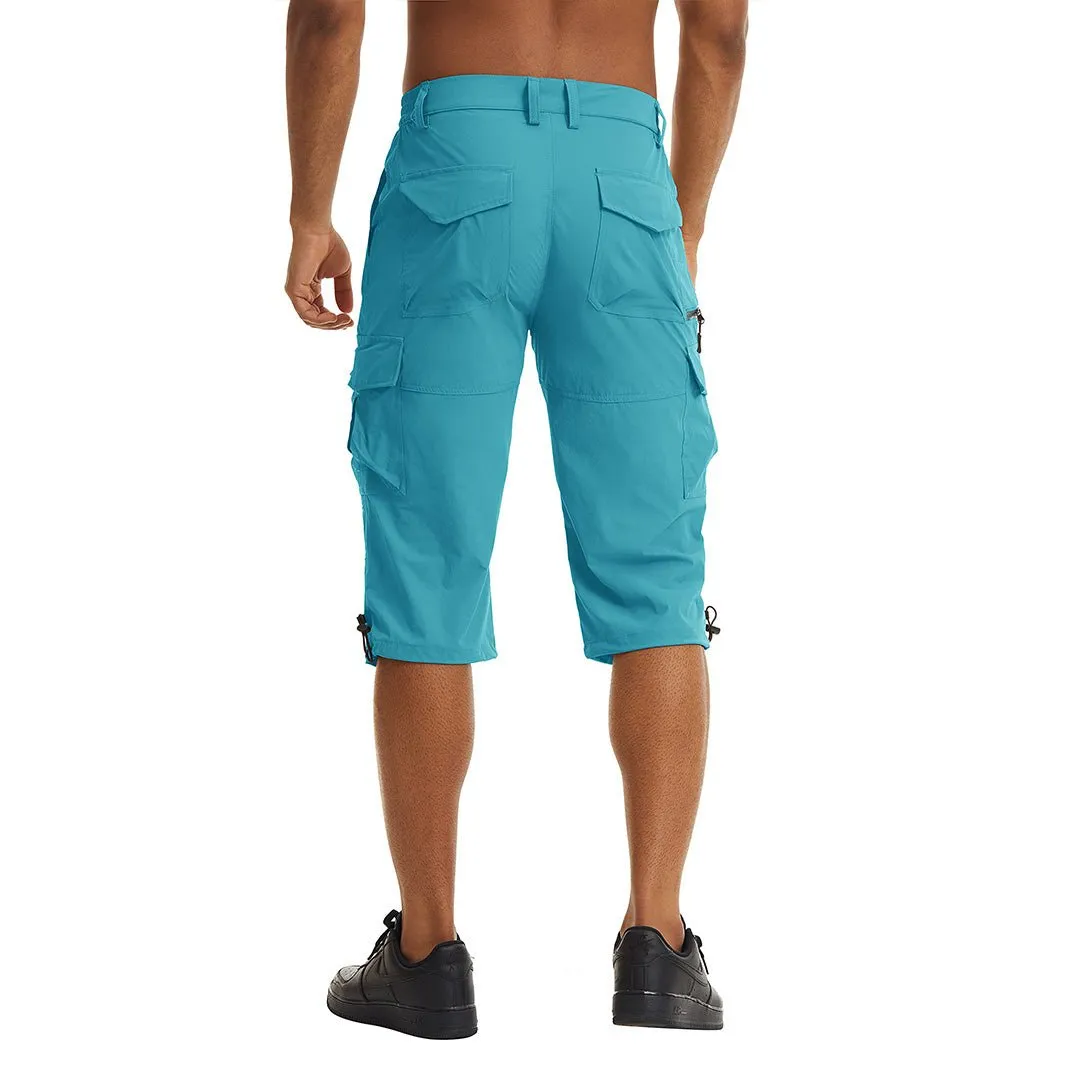 Logan - Men's Hiking Shorts 3/4 Quick-Dry Cargo Shorts