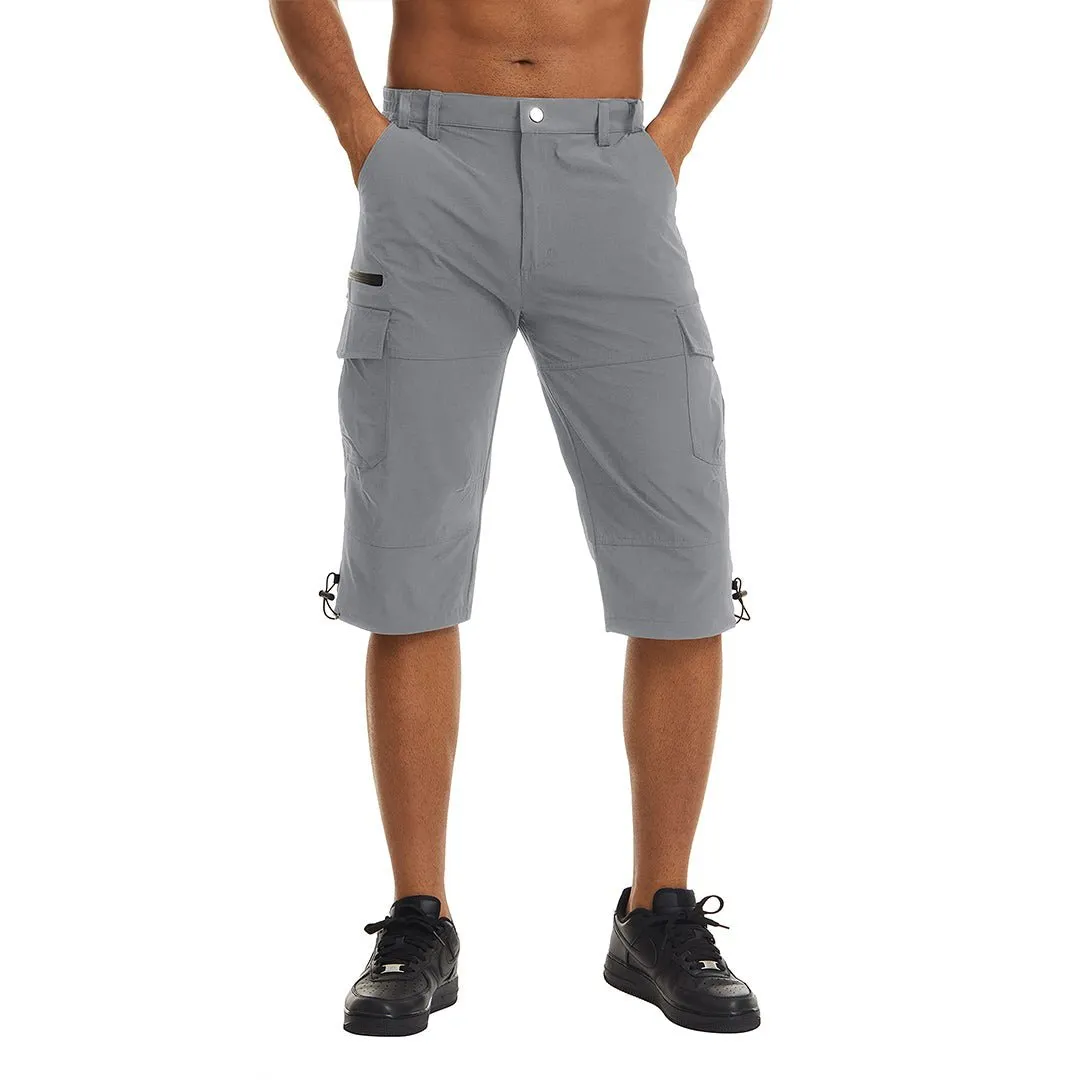 Logan - Men's Hiking Shorts 3/4 Quick-Dry Cargo Shorts