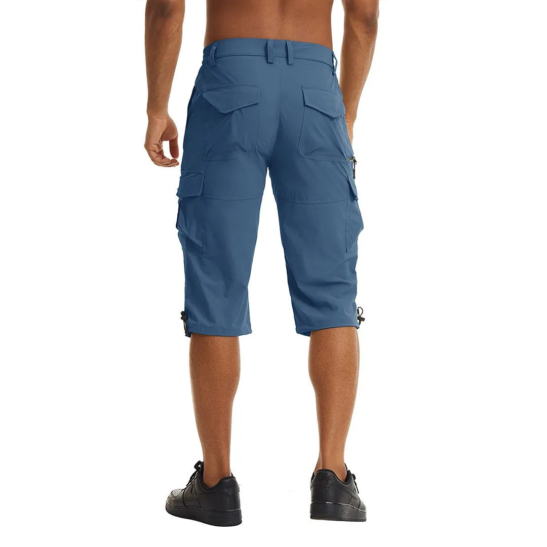 Logan - Men's Hiking Shorts 3/4 Quick-Dry Cargo Shorts