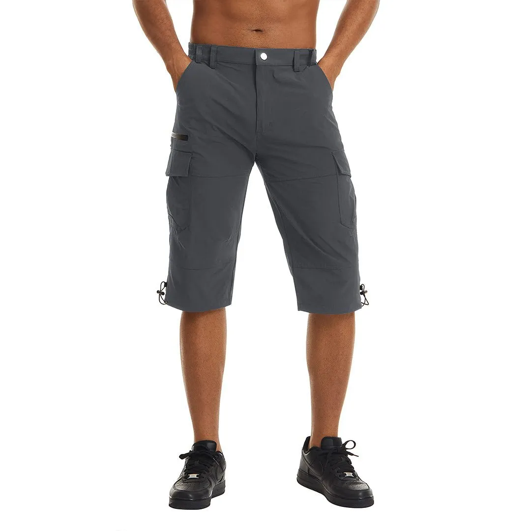 Logan - Men's Hiking Shorts 3/4 Quick-Dry Cargo Shorts
