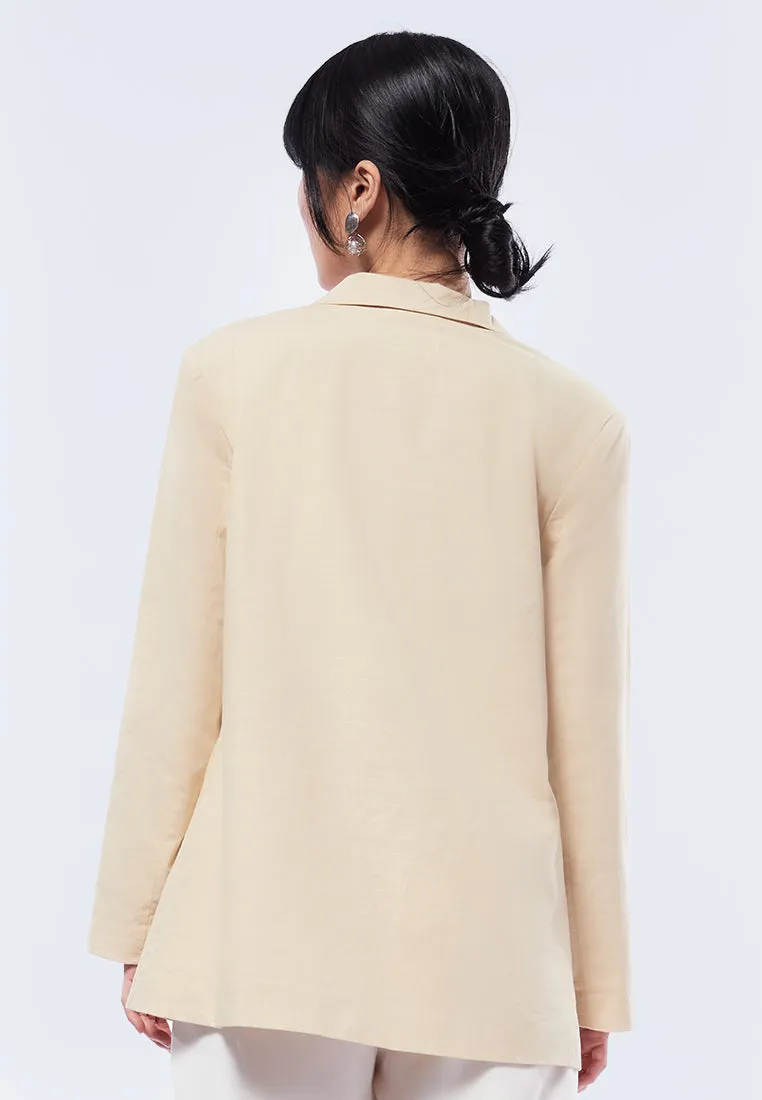 Long Sleeve Oversized Blazer