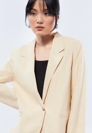 Long Sleeve Oversized Blazer